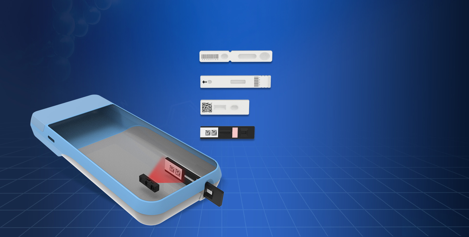 專為POCT應(yīng)用而生
兼容多種測試棒條碼識別
