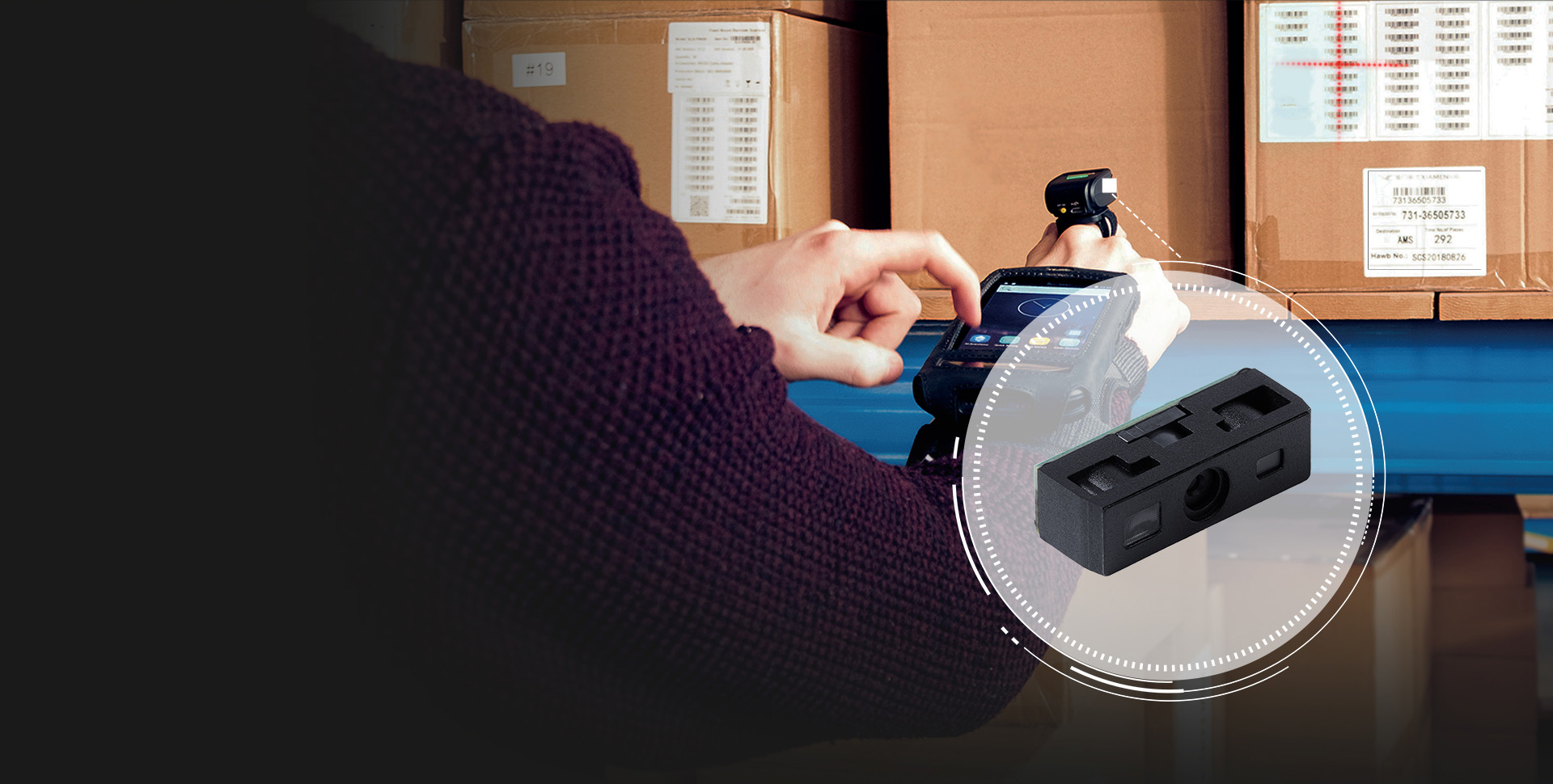 清晰的紅色激光瞄準(zhǔn)
白色LED照明