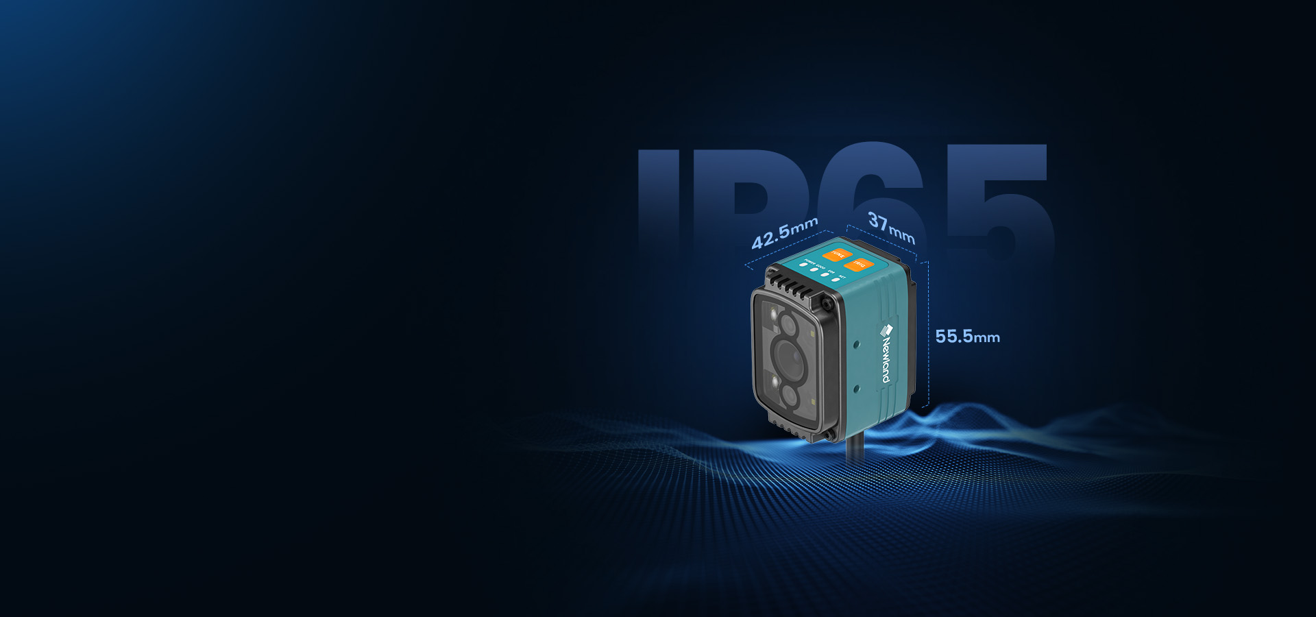 緊湊小巧
IP65工業級防護
